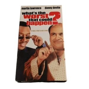 6/$15 What’s the Worst That Could Happen? VHS Tape